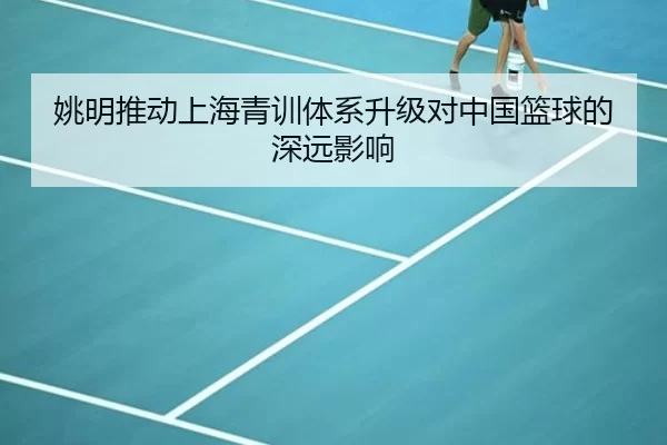 姚明推动上海青训体系升级对中国篮球的深远影响